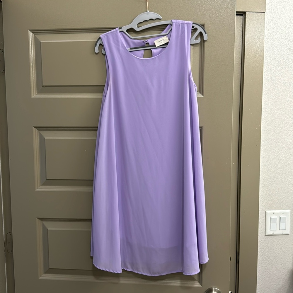 Lavender purple dress